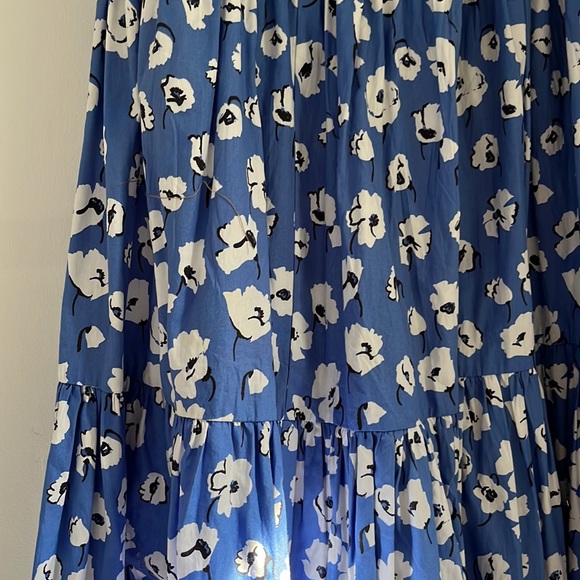 ZARA BLUE LONG SKIRT - Picture 2 of 4